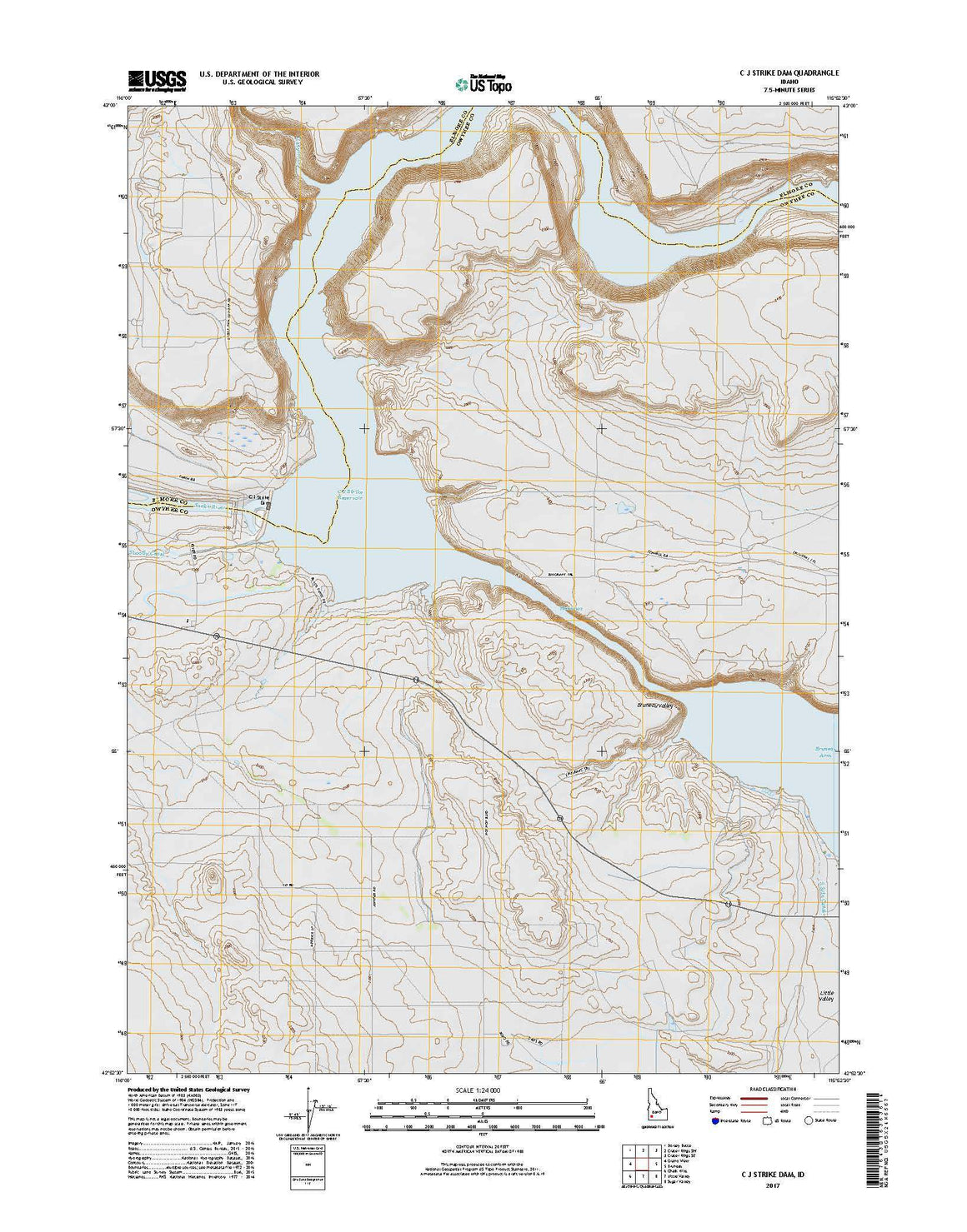 C J Strike Dam, ID