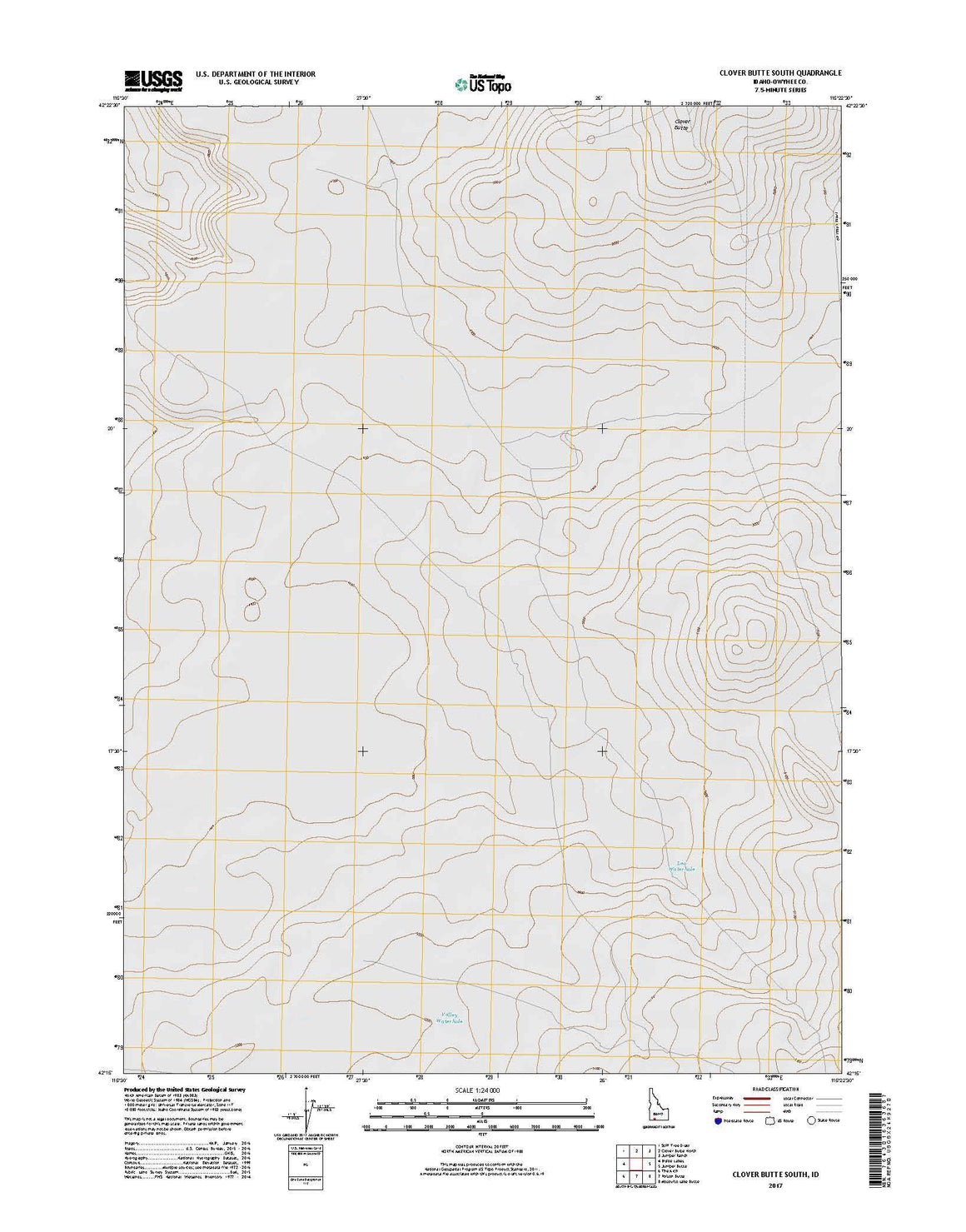 Clover Butte South, ID