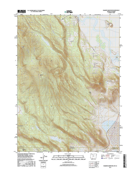 Hamaker Mountain, OR-CA