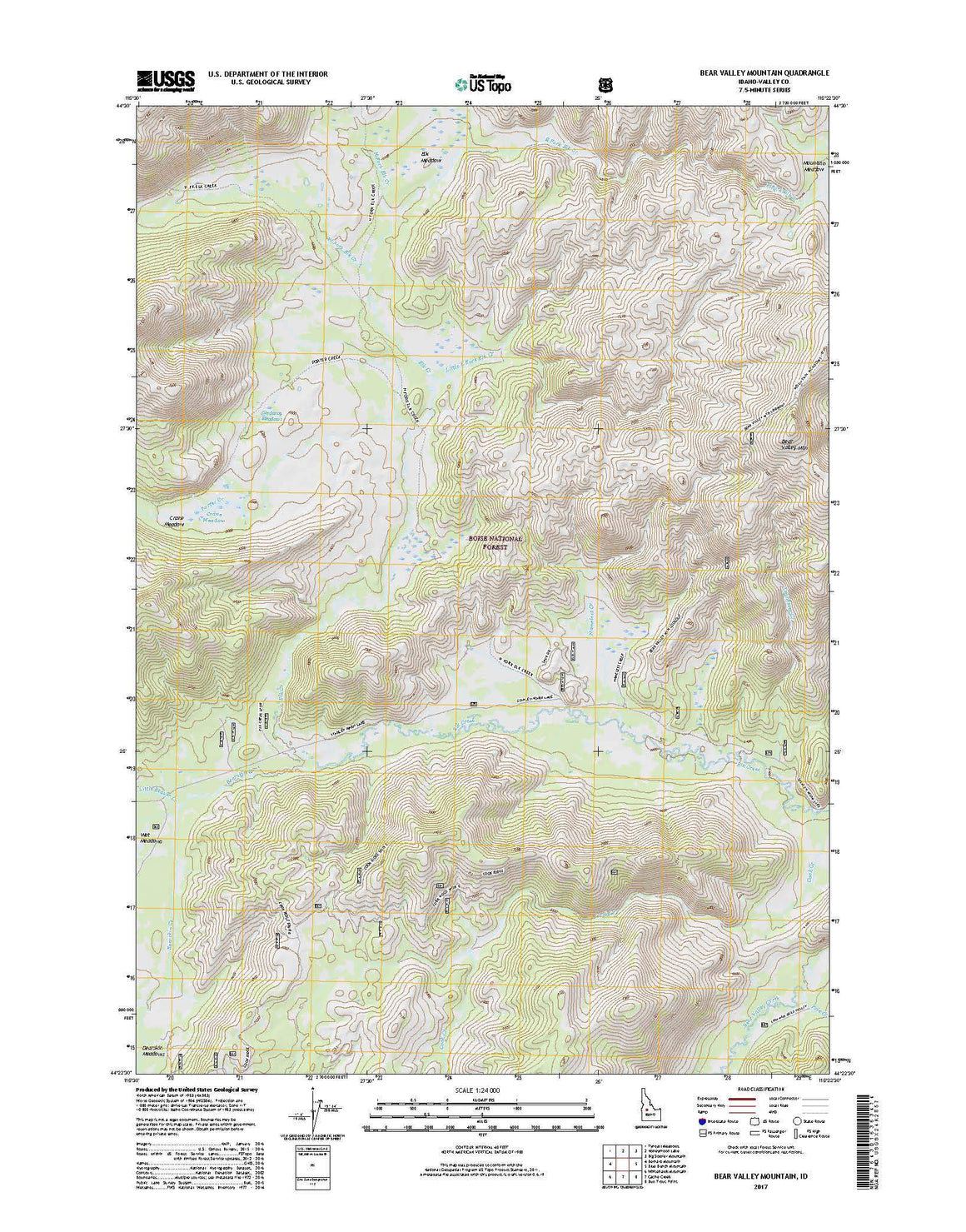 Bear Valley Mountain, ID