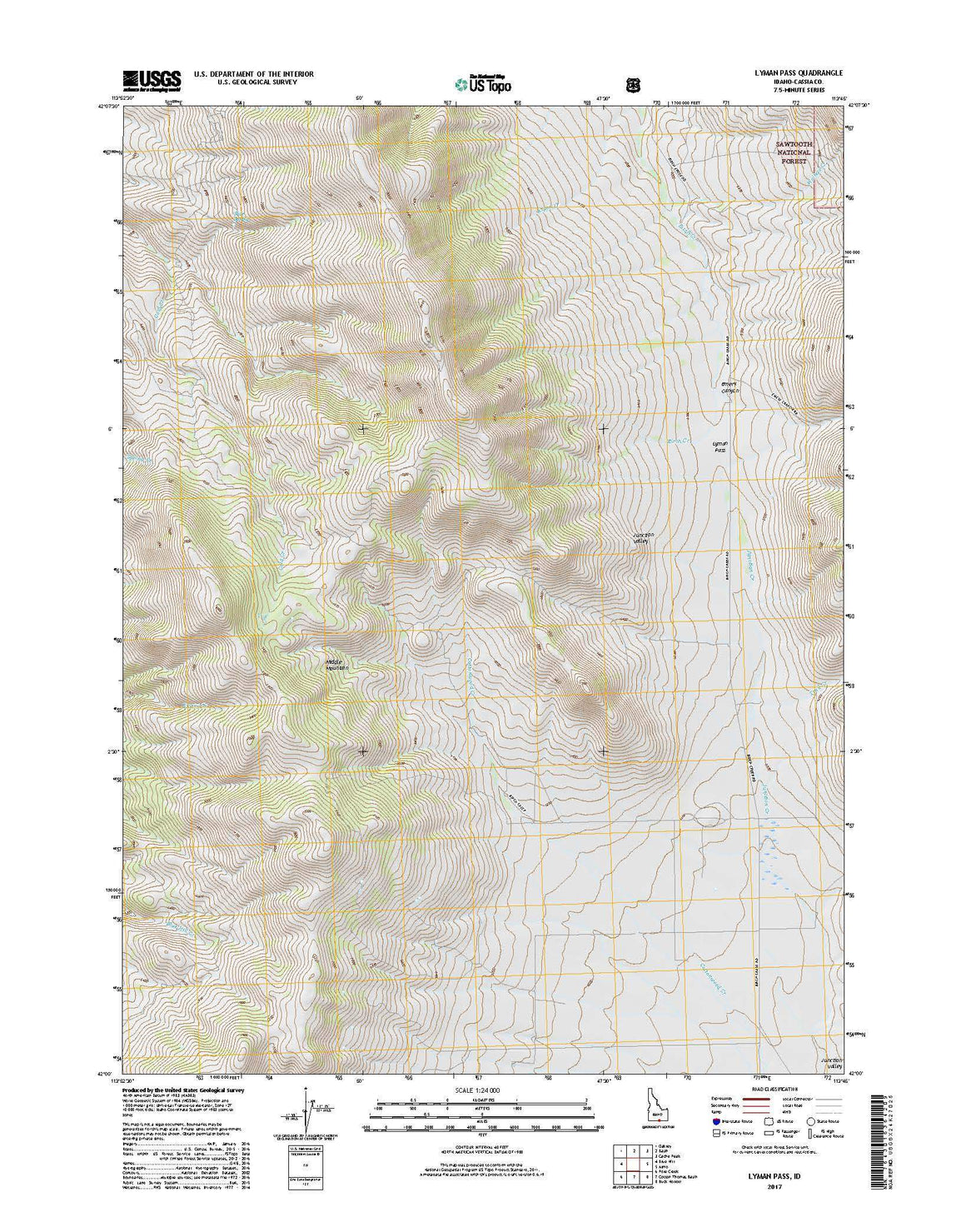 Lyman Pass, ID