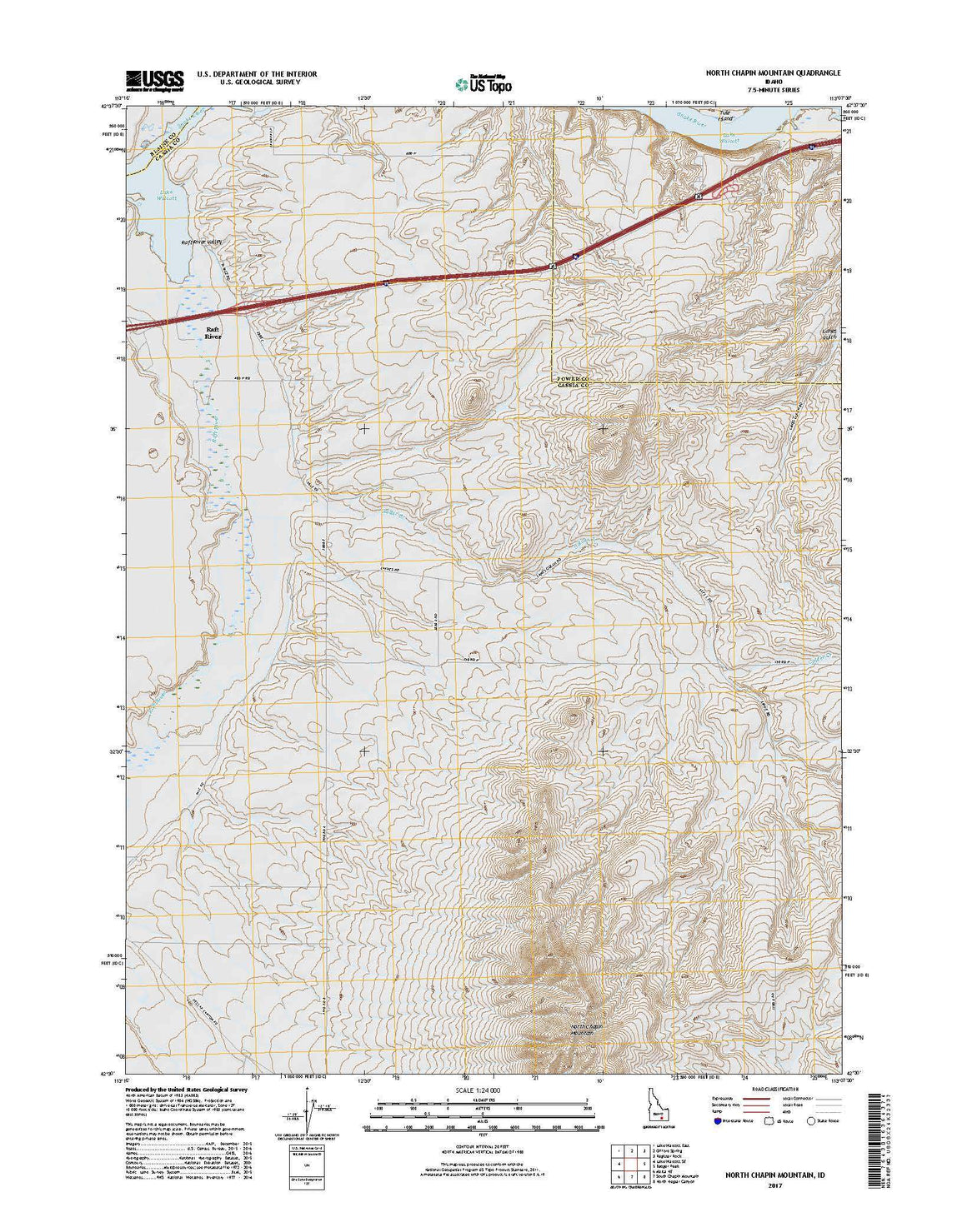 North Chapin Mountain, ID