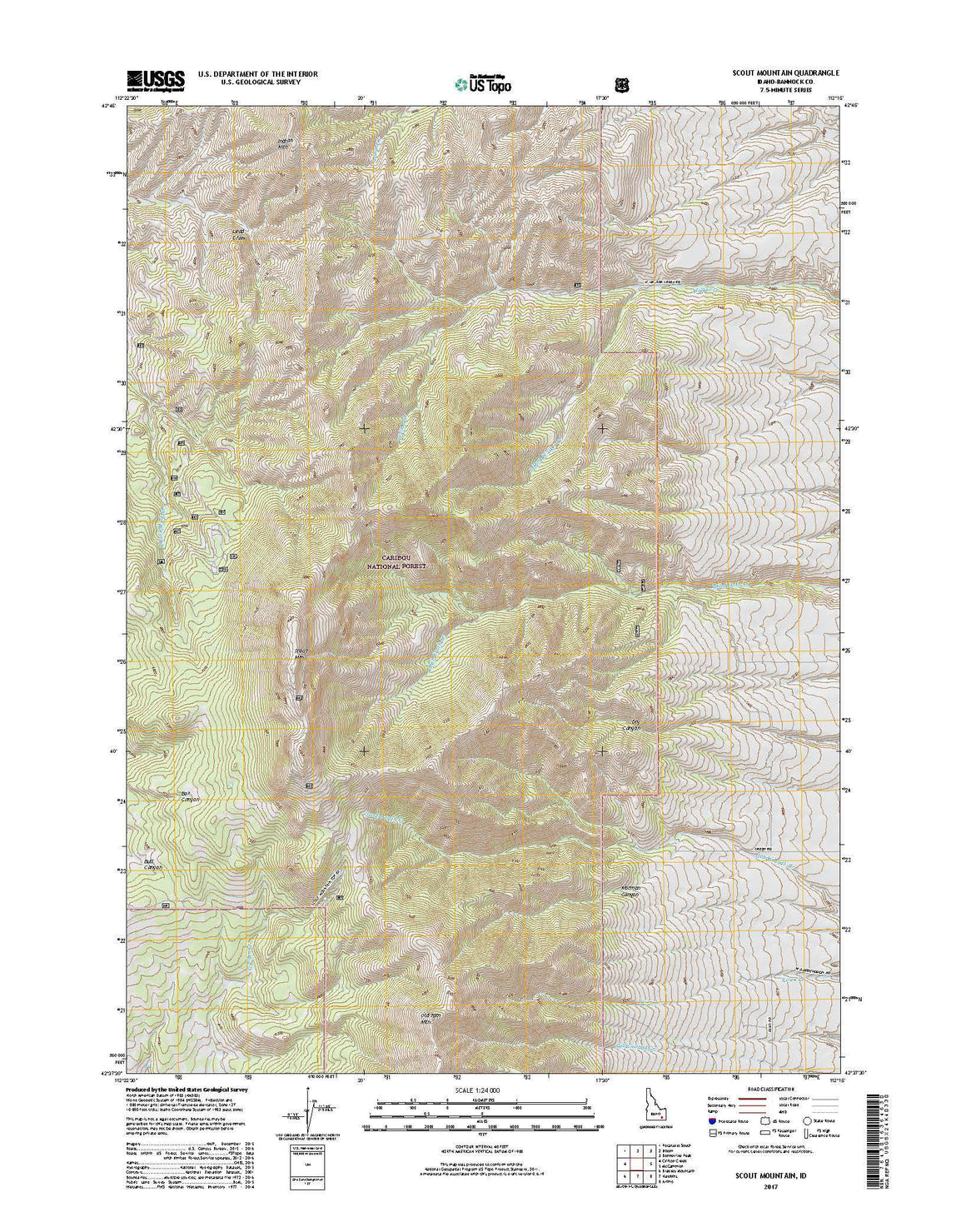 Scout Mountain, ID