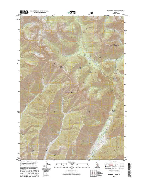 Rock Roll Canyon, ID