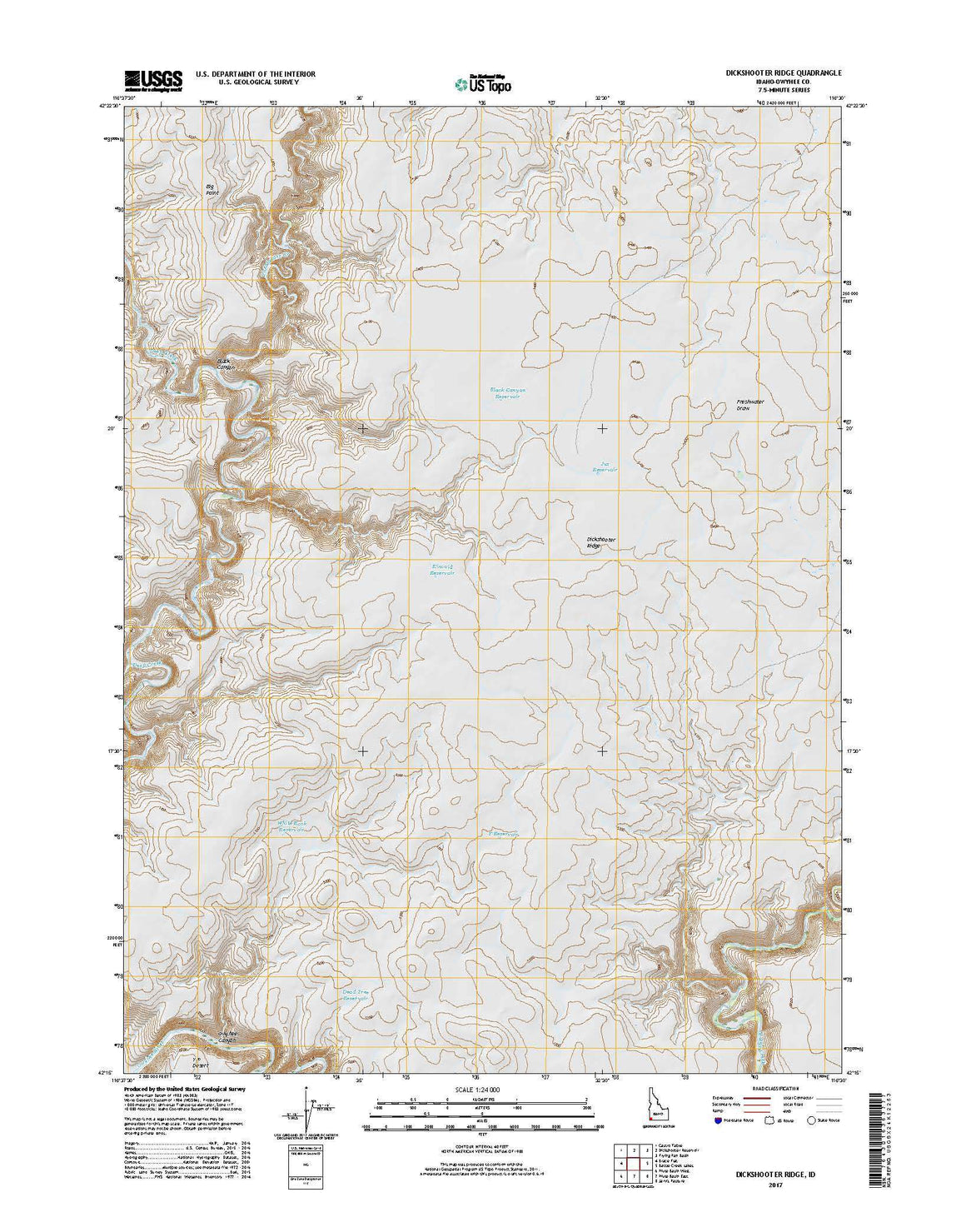Dickshooter Ridge, ID
