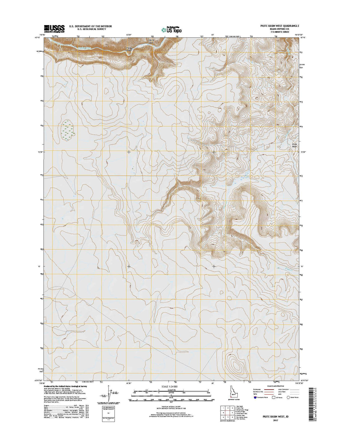 Piute Basin West, ID