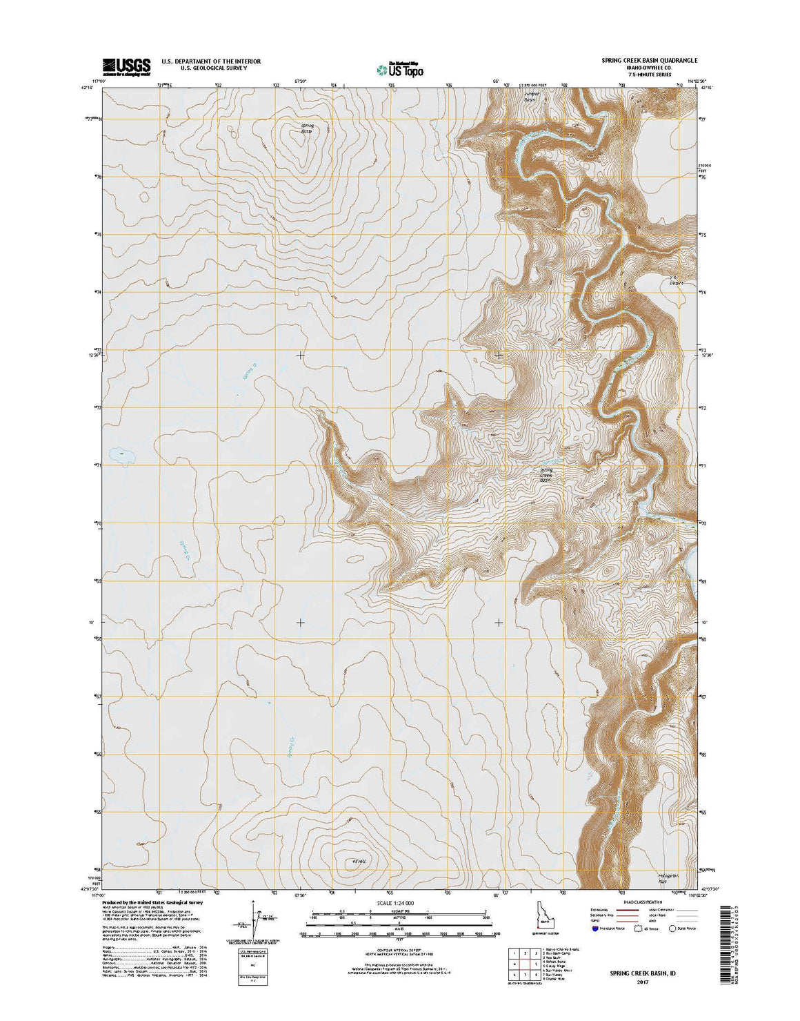Spring Creek Basin, ID