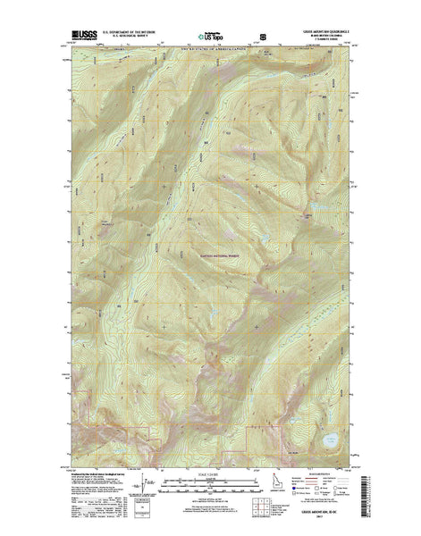 Grass Mountain, ID-BC