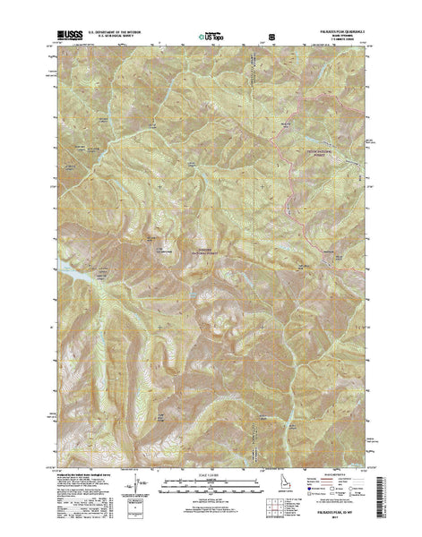 Palisades Peak, ID-WY