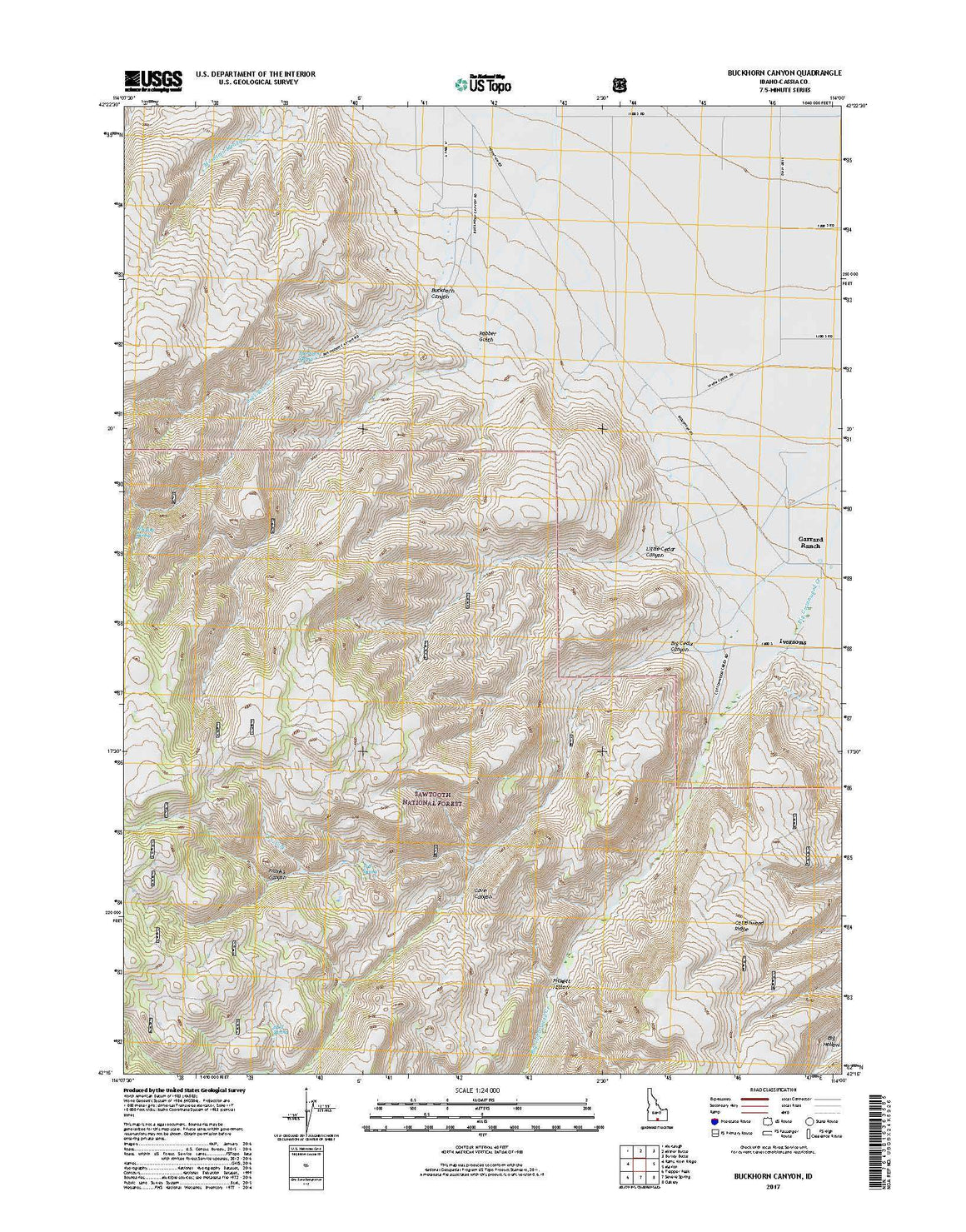 Buckhorn Canyon, ID