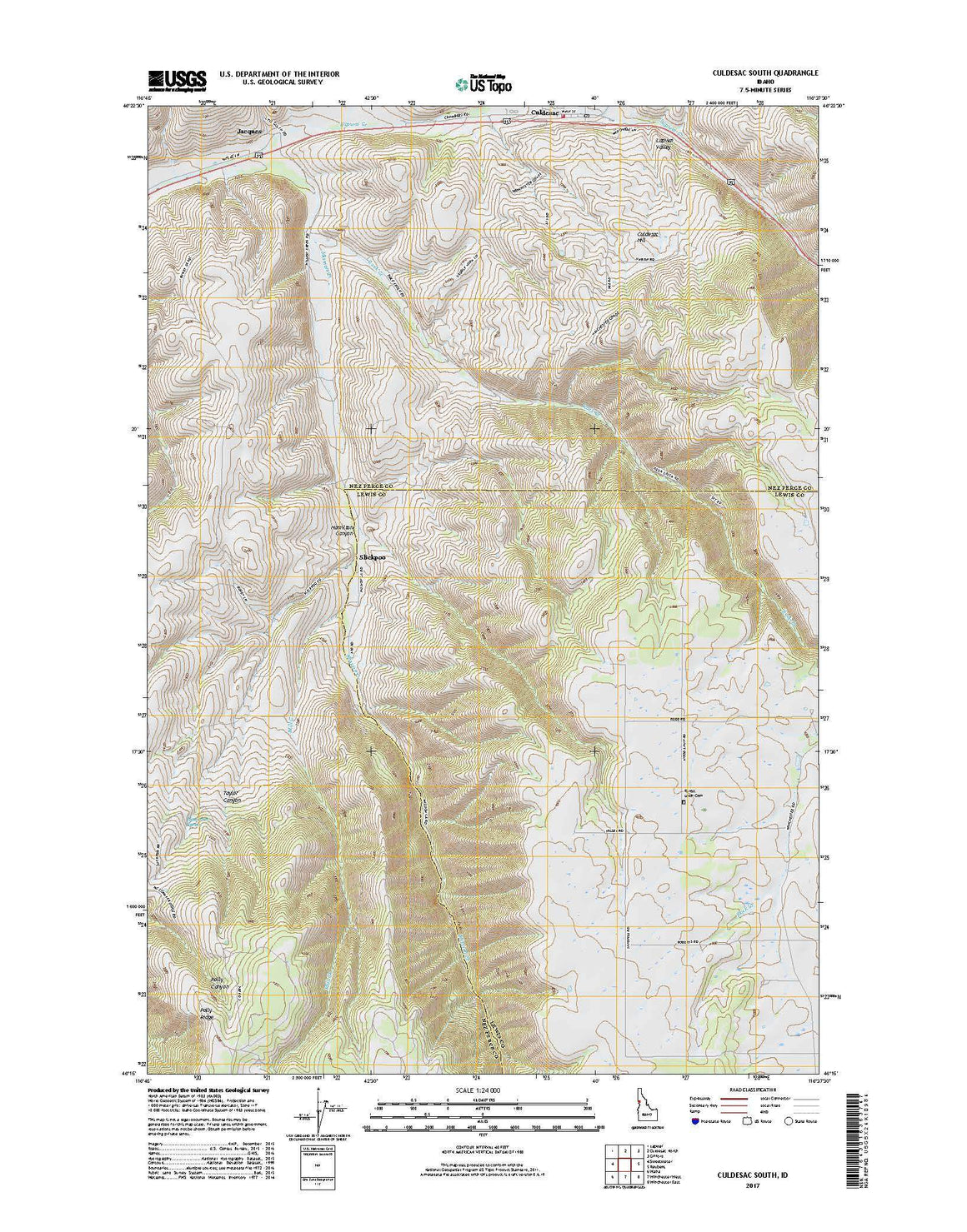 Culdesac South, ID