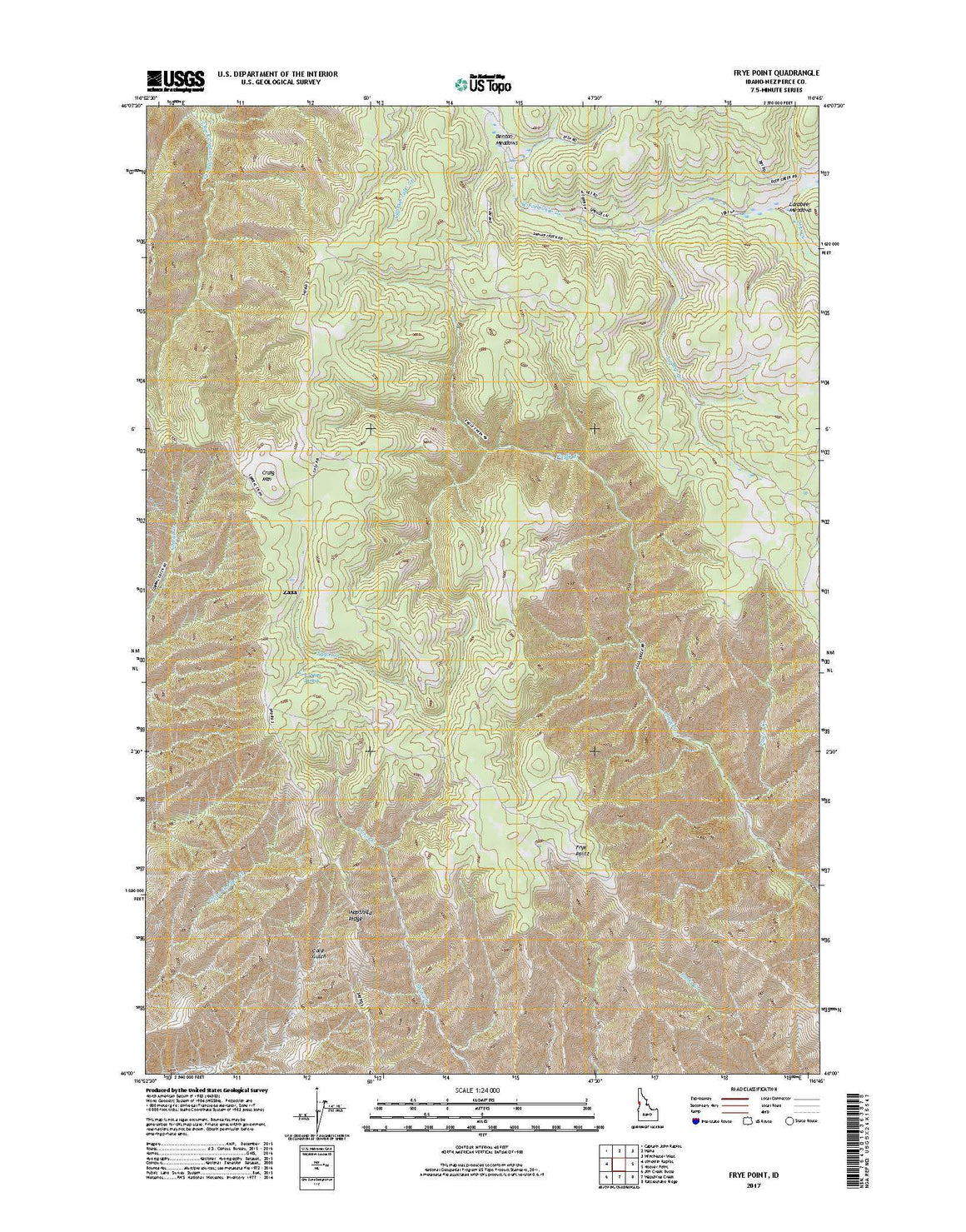 Frye Point, ID
