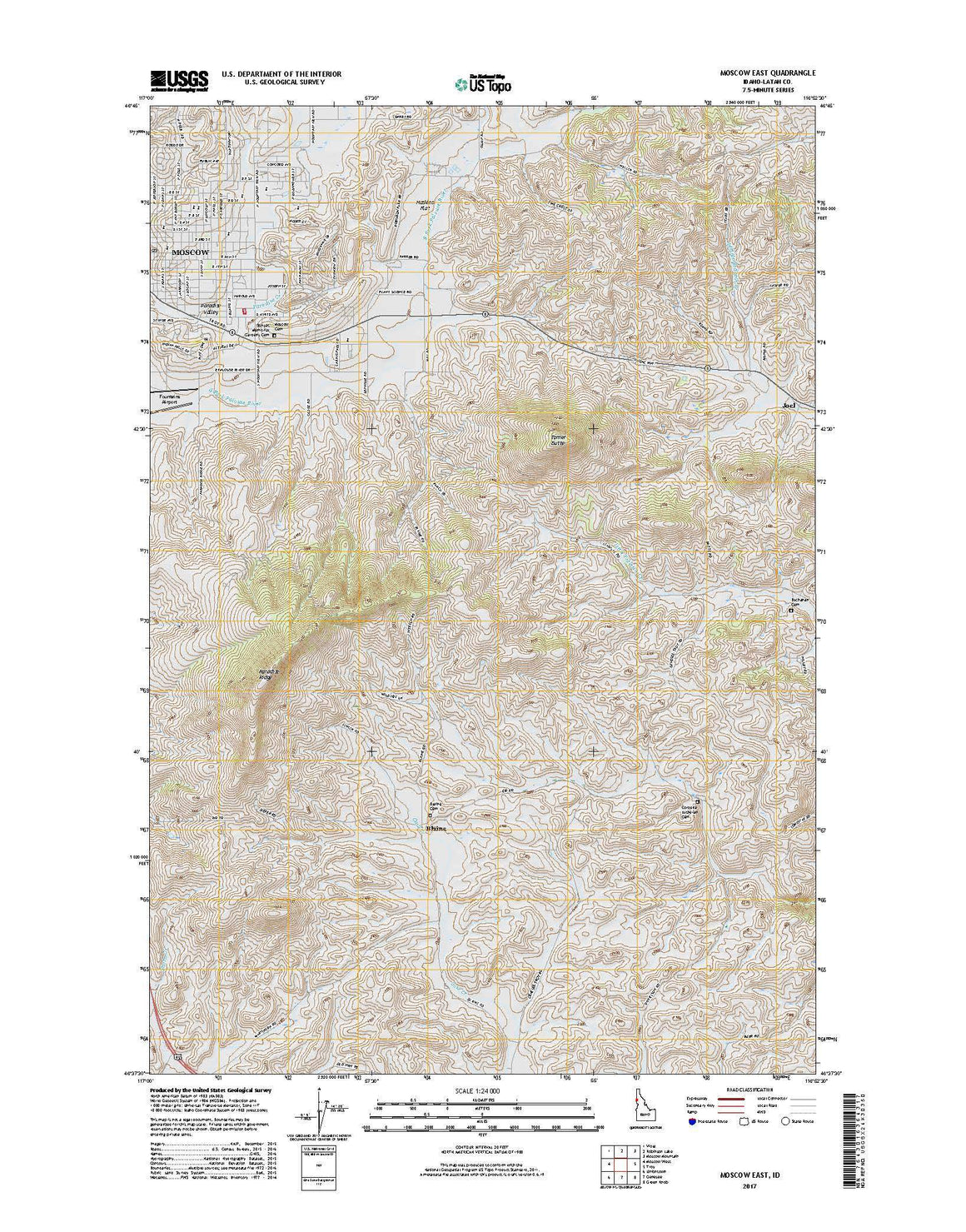 Moscow East, ID
