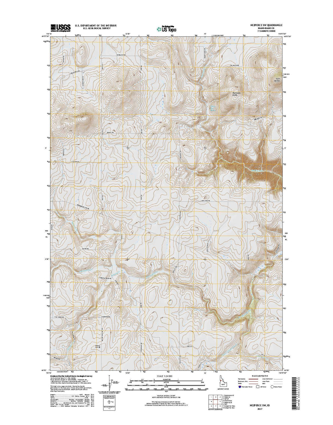 Nezperce SW, ID