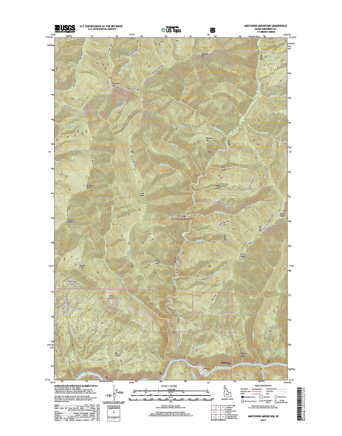 Mastodon Mountain, ID