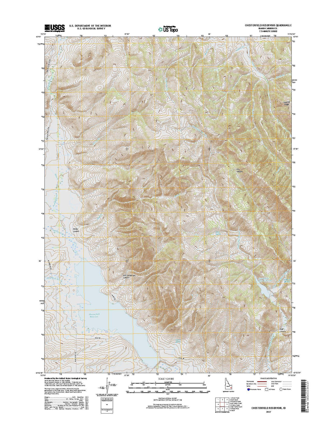 Chesterfield Reservoir, ID