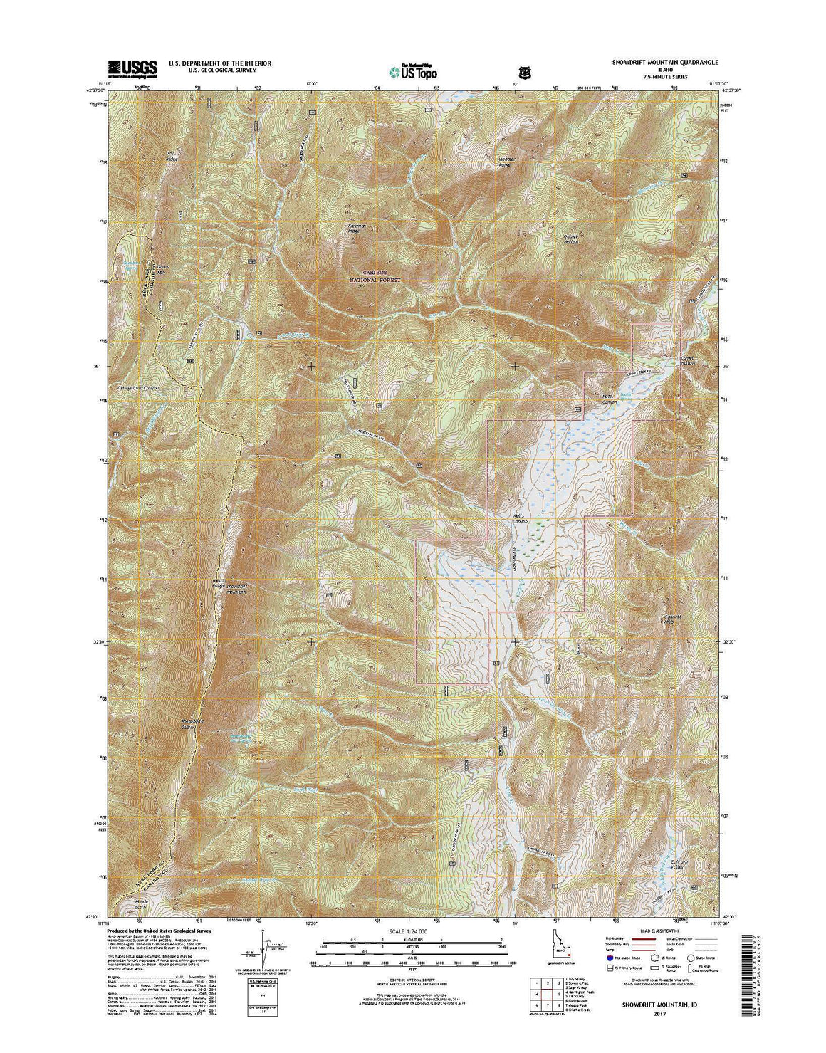 Snowdrift Mountain, ID