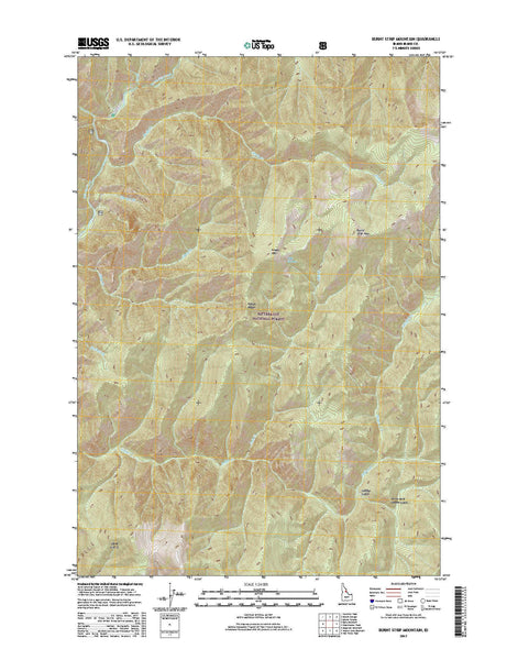 Burnt Strip Mountain, ID