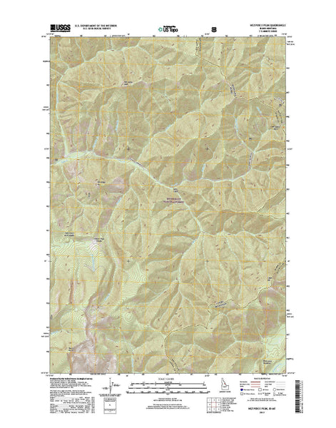 Nez Perce Peak, ID-MT