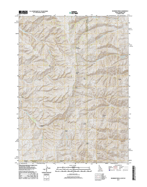 Boundary Ridge, ID-WY-UT
