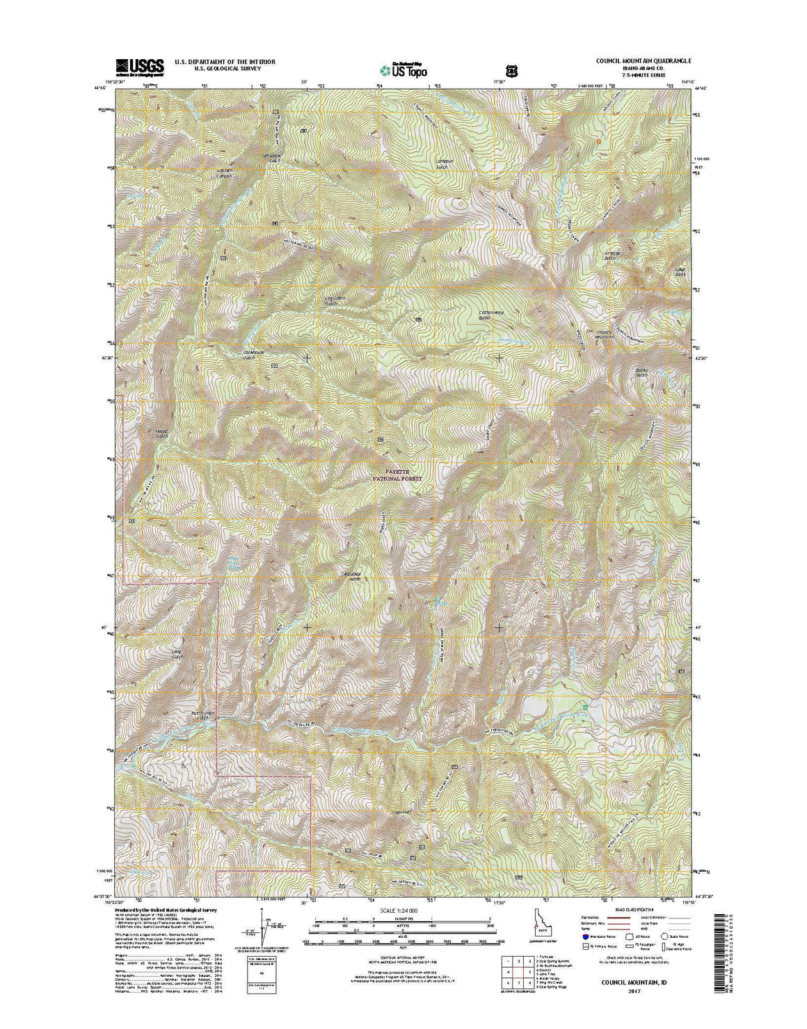 Council Mountain, ID