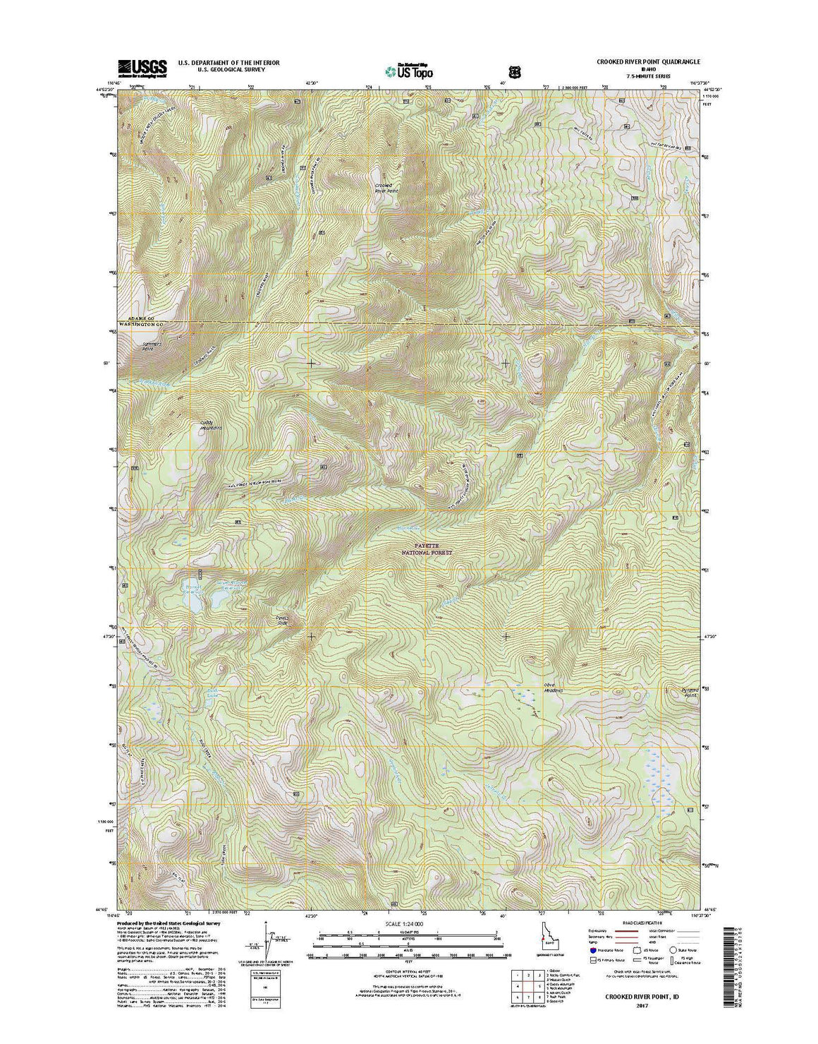 Crooked River Point, ID