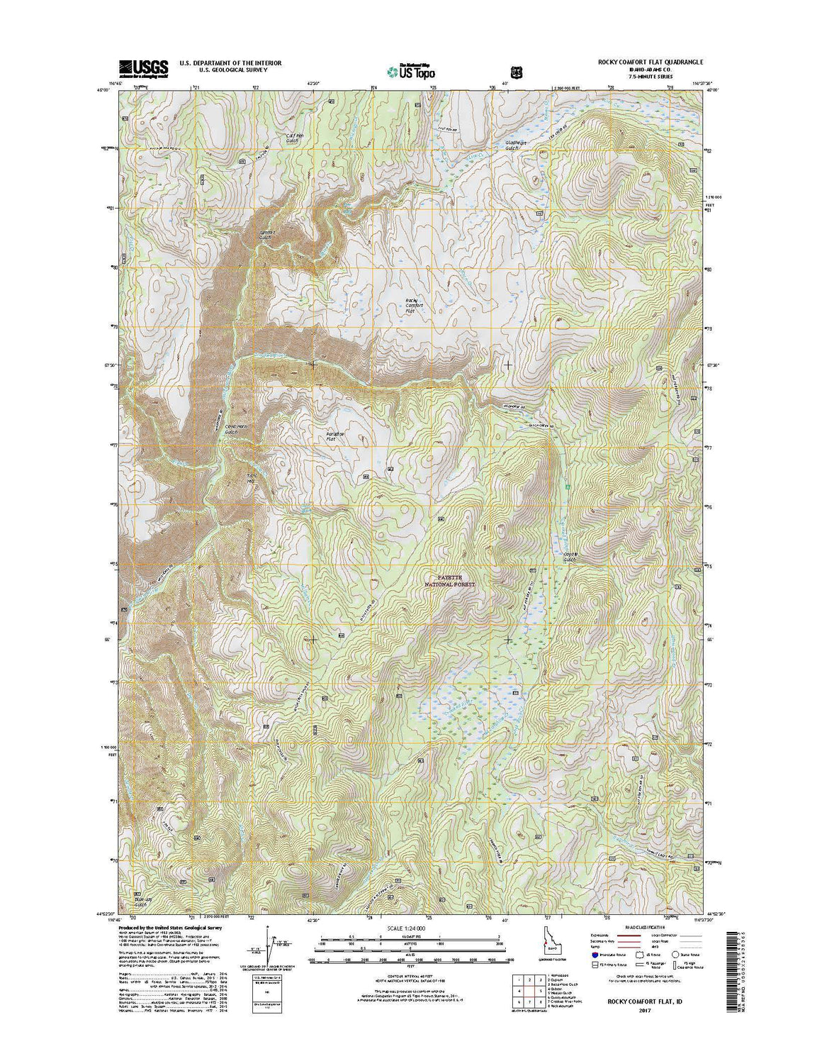 Rocky Comfort Flat, ID