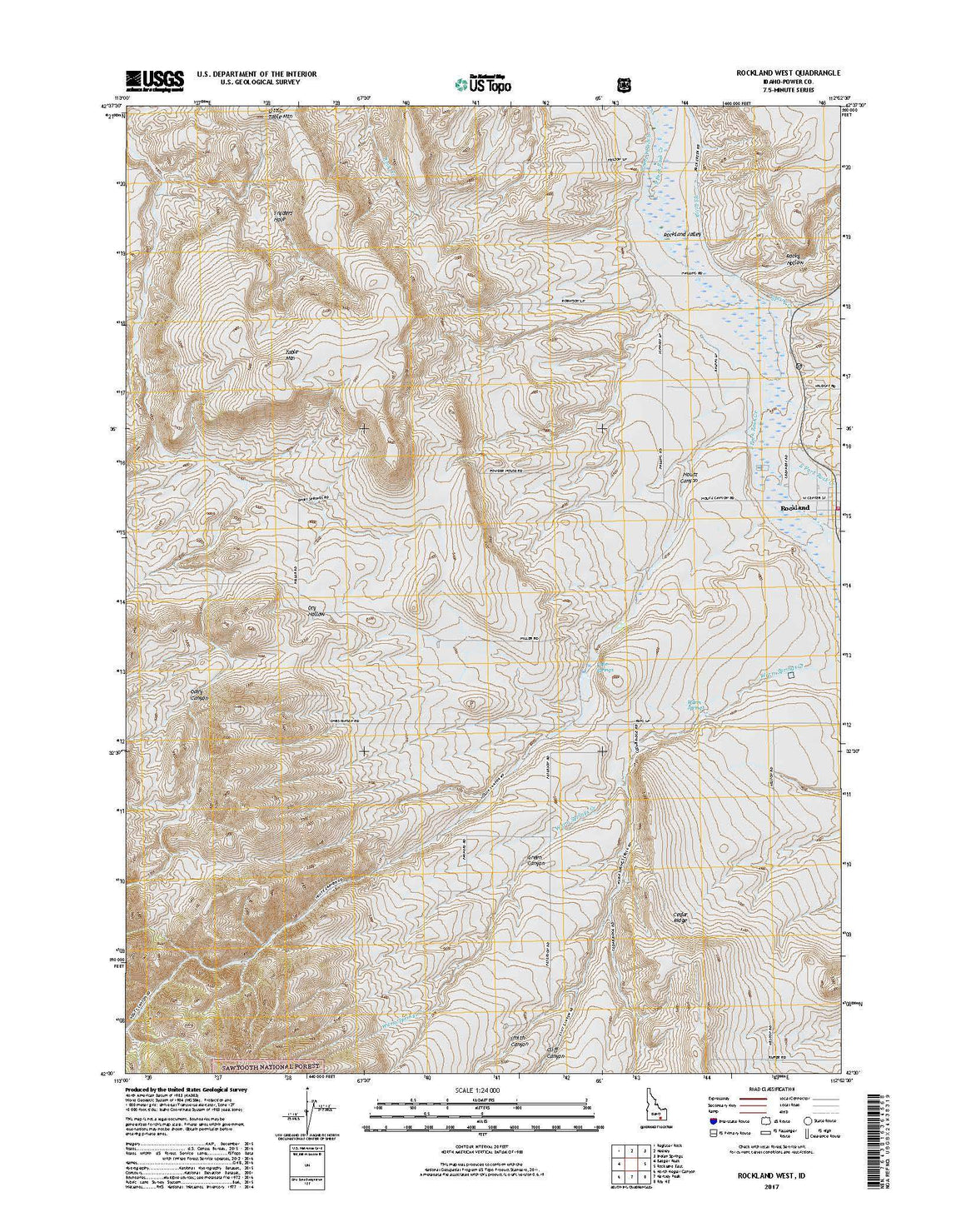 Rockland West, ID