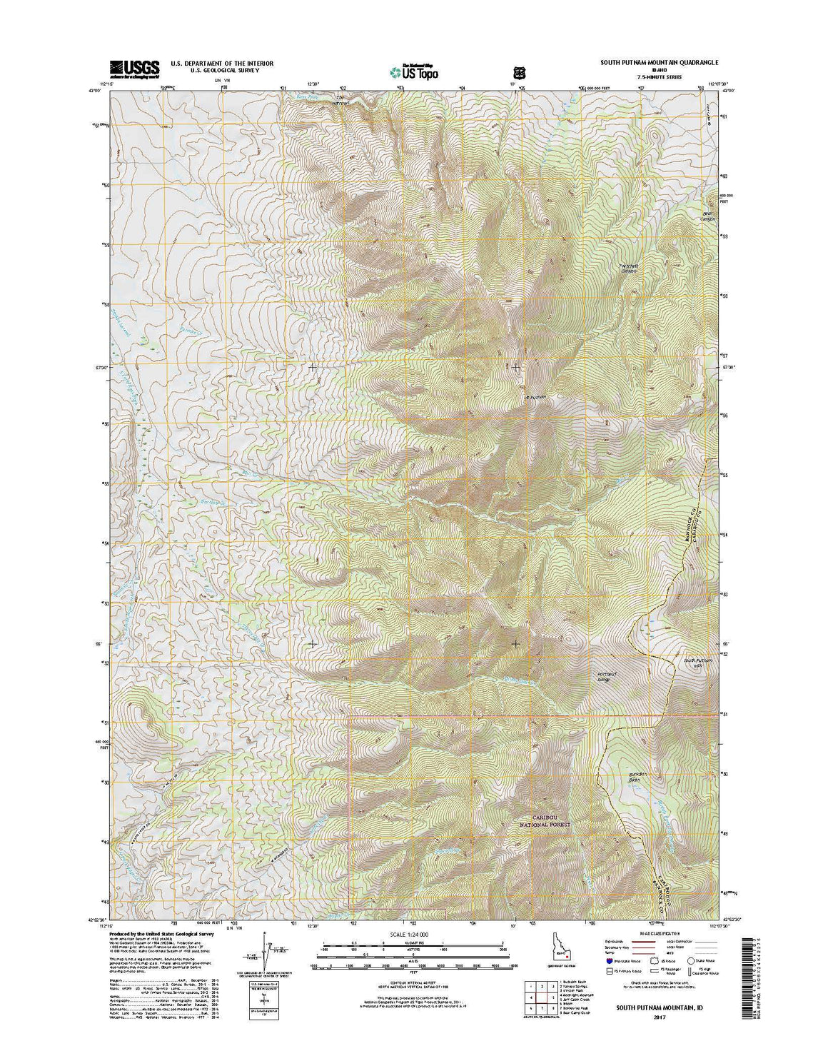 South Putnam Mountain, ID