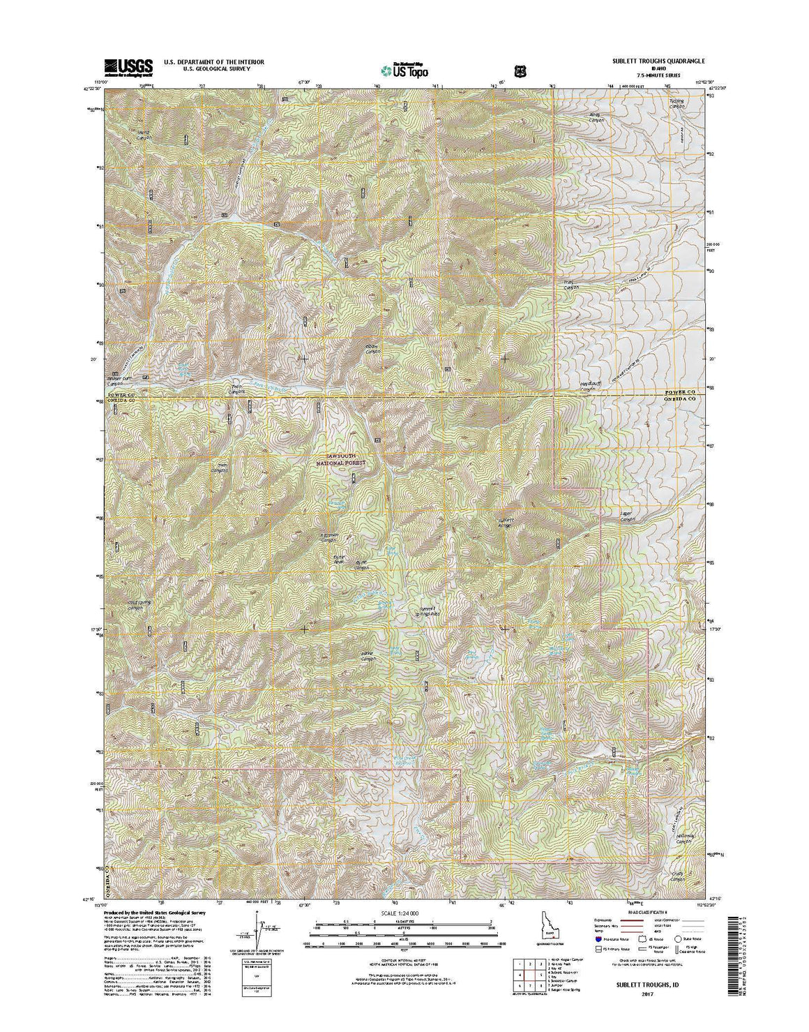 Sublett Troughs, ID