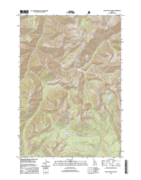 Challis Creek Lakes, ID