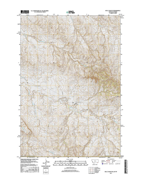 Belle Creek SW, MT-WY