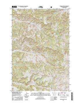 Threemile Buttes, MT