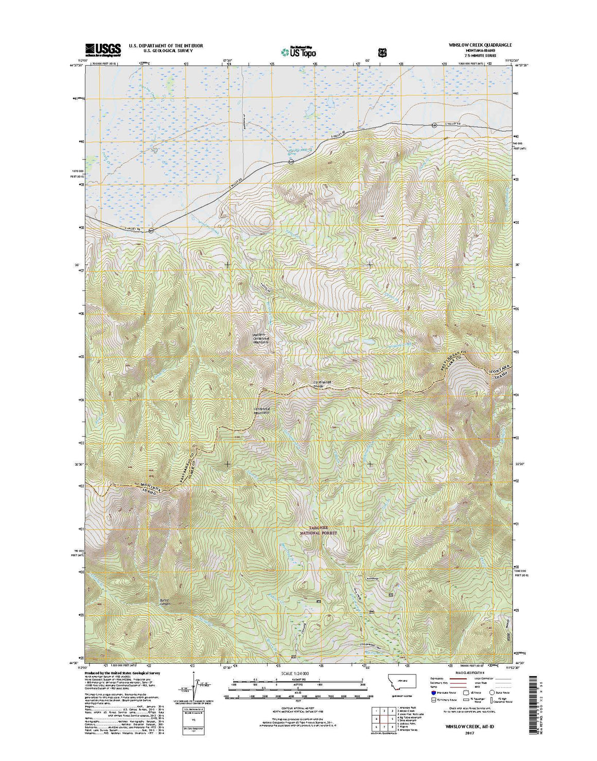 Winslow Creek, MT-ID