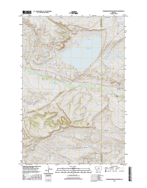 Deadmans Basin Reservoir, MT