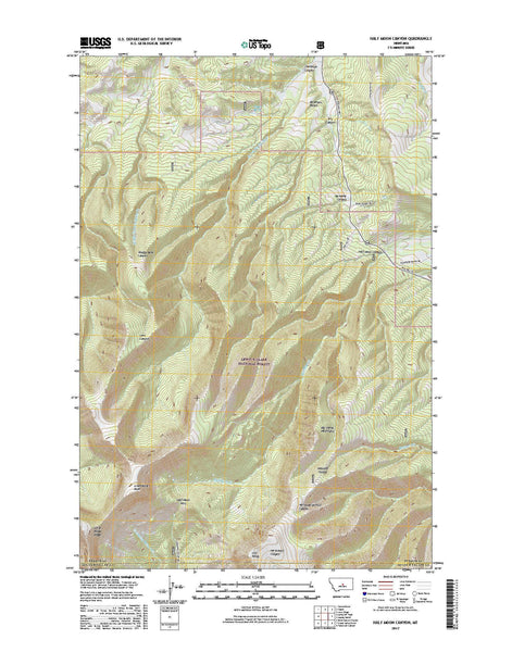 Half Moon Canyon, MT