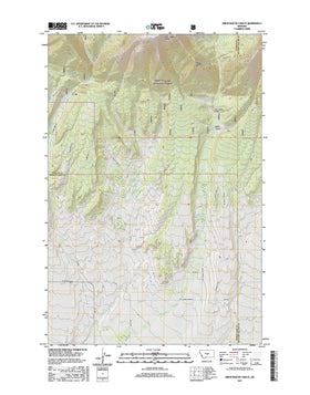 Snow Saucer Coulee, MT