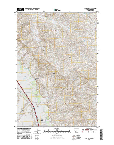 Little Dry Creek, MT