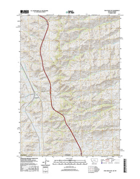 Pass Creek East, MT-WY