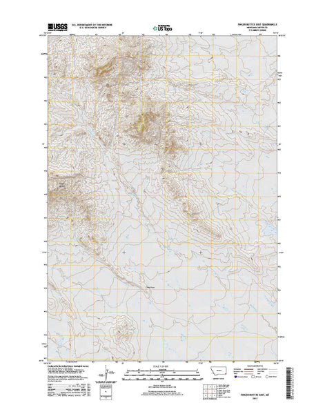 Finger Buttes East, MT