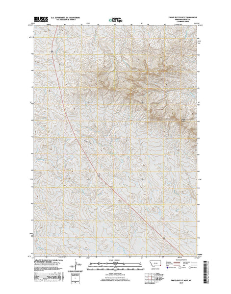 Finger Buttes West, MT