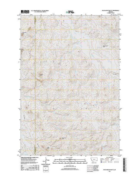 Pocochichee Butte, MT