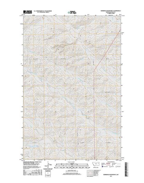 Hudiburgh Reservoir SE, MT