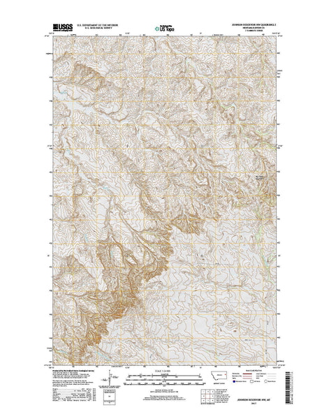 Johnson Reservoir NW, MT