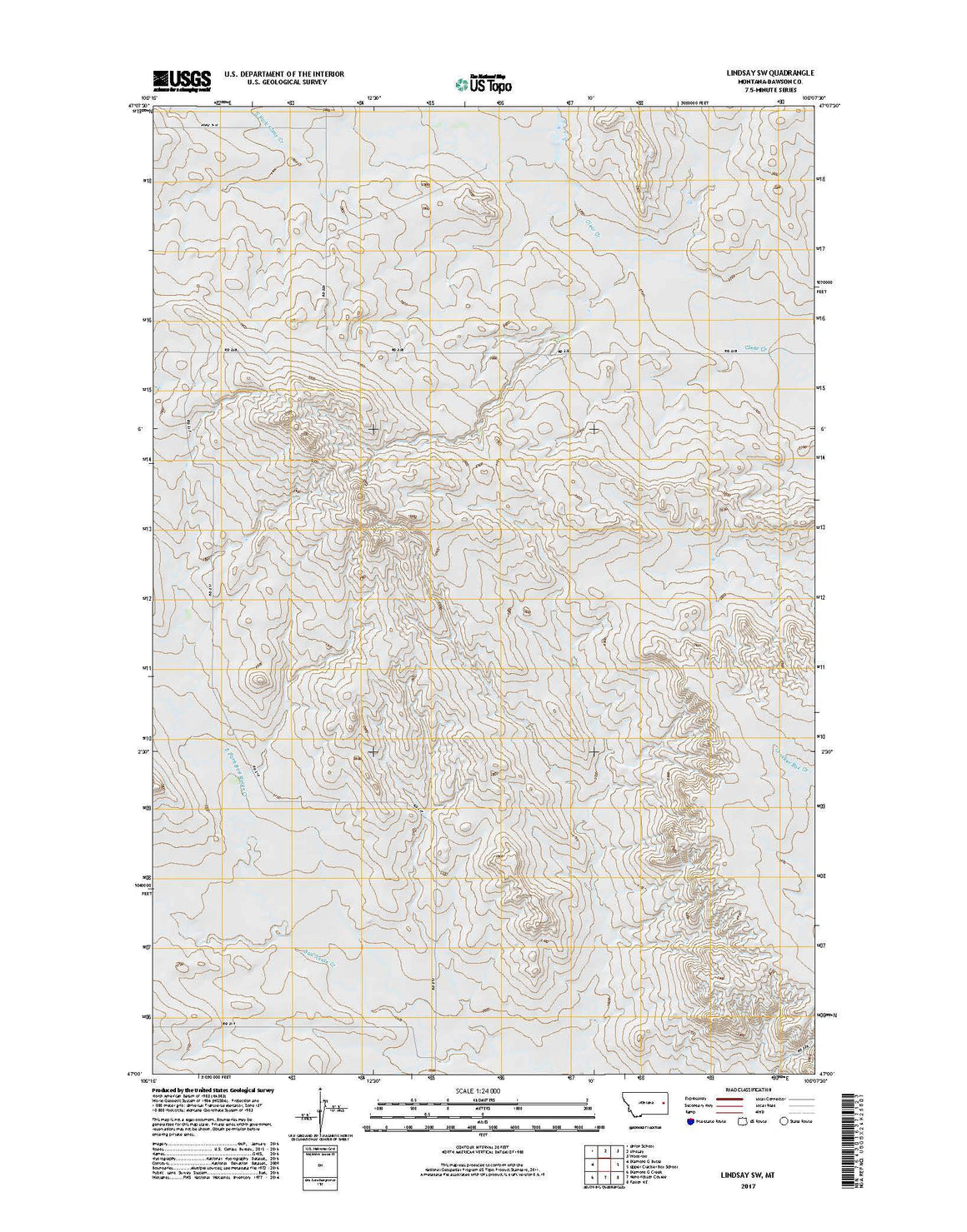 Lindsay SW, MT