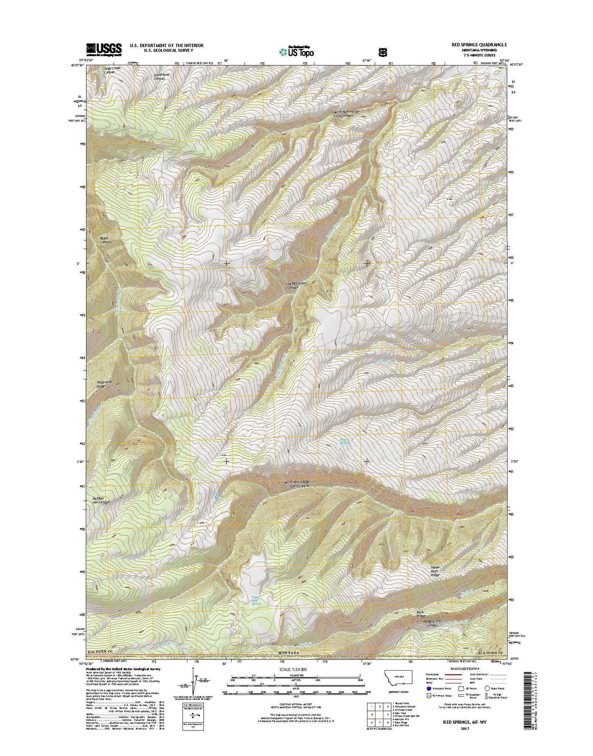 Red Springs, MT-WY