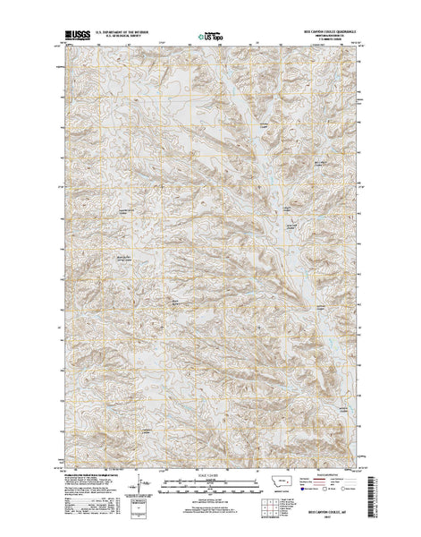 Box Canyon Coulee, MT
