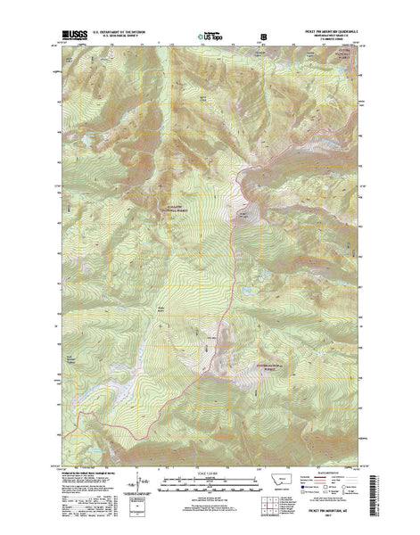 Picket Pin Mountain, MT