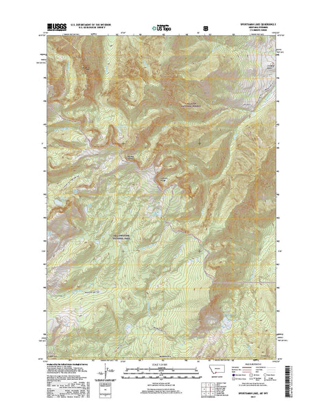 Sportsman Lake, MT-WY