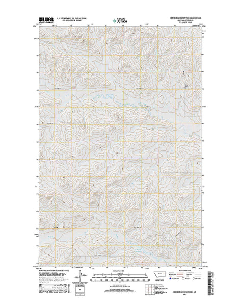 Hudiburgh Reservoir, MT